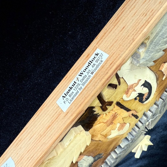 Alaska Made Wooden Puzzle Nativity Jesus Mary Joseph Manger Christmas Bethlehem - Picture 10 of 14